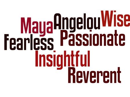  Born Marguerite Annie Johnson in 1928 in St. Louis, MO  Raised in Arkansas  Gave birth to a son (Guy) at the age of 16  Attended California Labor.