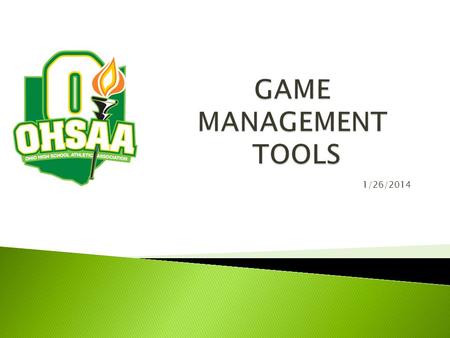 1/26/2014.  When you meet with the table personnel, stress how important they are to the officiating crew for a smooth game outside the rectangle. 