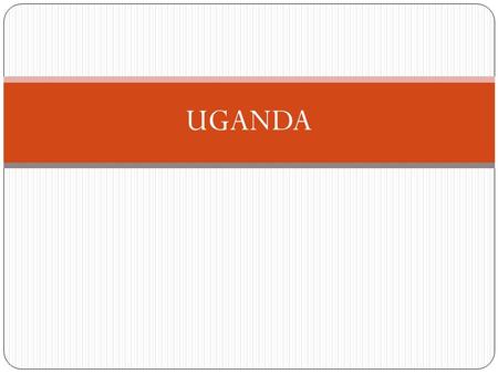 UGANDA. Uganda [The UPDF] trained combatants in schools in at least three northern districts during 2006 and 2007. In Ayoma, Kitgum District, the reopening.