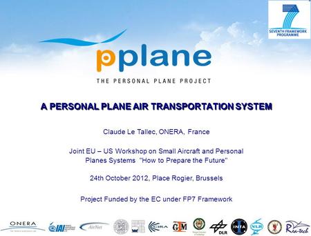 A PERSONAL PLANE AIR TRANSPORTATION SYSTEM