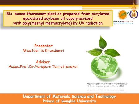 with poly(methyl methacrylate) by UV radiation