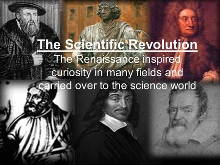 The Scientific Revolution