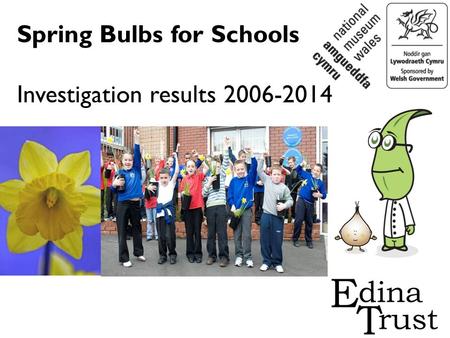 Spring Bulbs for Schools Investigation results 2006-2014.