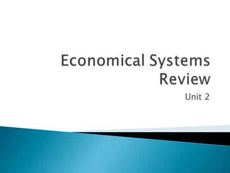 Economical Systems Review