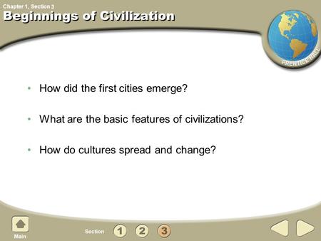 Beginnings of Civilization