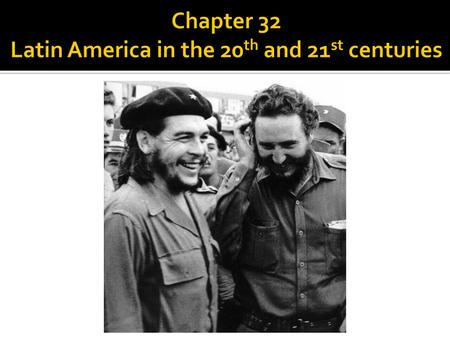  WWII was not a critical event; LA only moderately involved (Brazil aided US steel industry)  New definitions:  First World: capitalist industrialized.