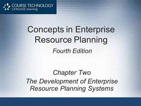 Concepts in Enterprise Resource Planning Fourth Edition