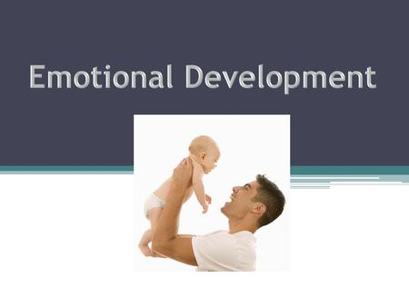 Emotional Development DEFINITION ▫Learning to recognize feelings and express them appropriately.