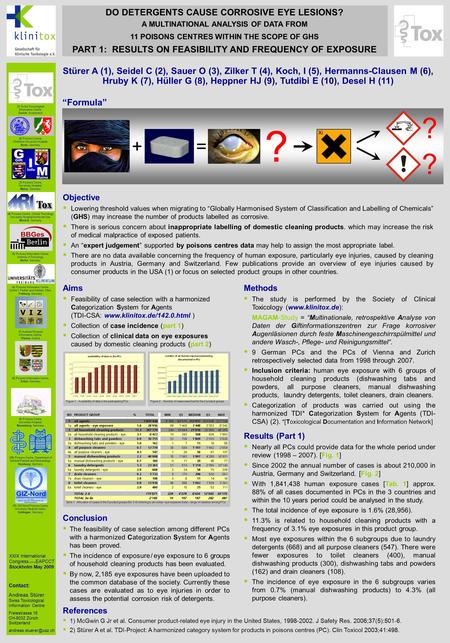 Objective  Lowering threshold values when migrating to “Globally Harmonised System of Classification and Labelling of Chemicals” (GHS) may increase the.