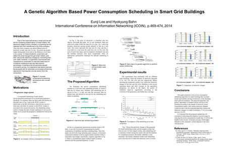 Introduction Due to the recent advances in smart grid as well as the increasing dissemination of smart meters, the electricity usage of every moment in.