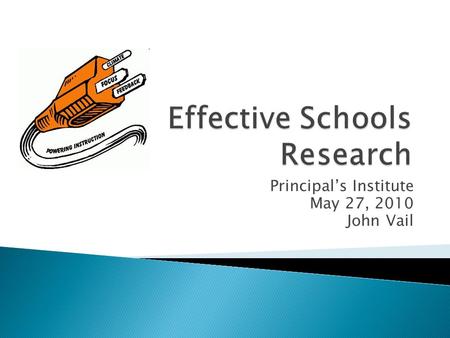 Effective Schools Research