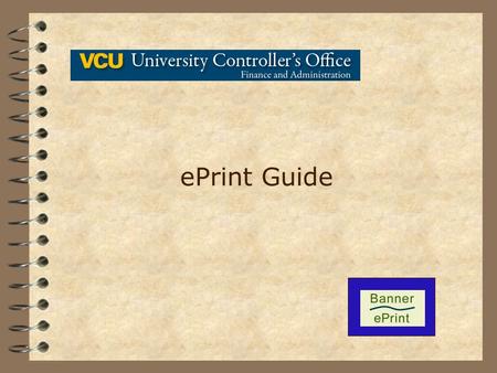 EPrint Guide. 1 ePrint is a web based report distribution and archiving system. Using a web browser and the free Adobe Acrobat Reader®, ePrint users can.