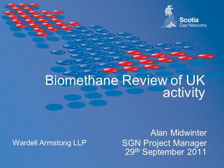 Biomethane Review of UK activity