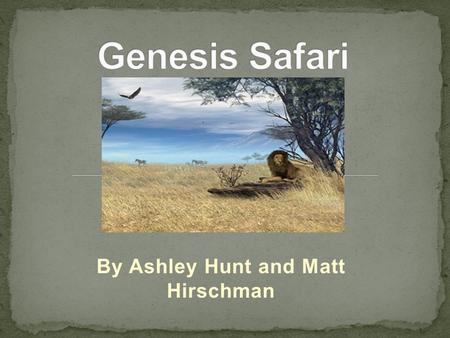 By Ashley Hunt and Matt Hirschman. Genesis safari is a pleasant smelling sunscreen, Deodorant and insect repellent. This product is made by Genesis. It.