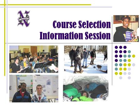 Course Selection Information Session. Agenda Career Planning Useful Websites FAQsPanel Enrichment, Advanced Placement & SHSM Enrichment, Advanced Placement.