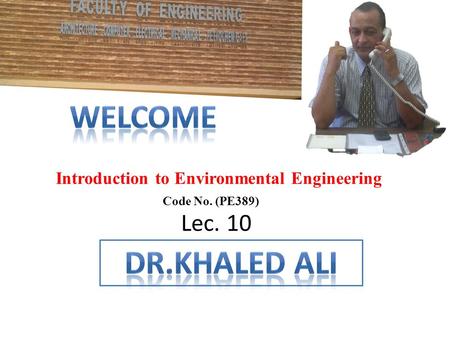 Introduction to Environmental Engineering