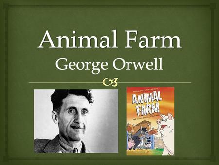 Animal Farm George Orwell