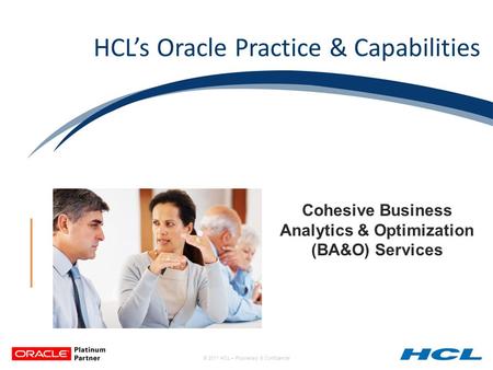 HCL’s Oracle Practice & Capabilities