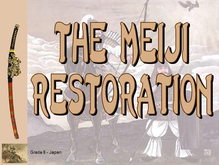 Grade 8 - Japan. Internal Unrest in Japan With pressure mounting from external sources, Japan’s leaders started to have heated debates as to whether Japan.