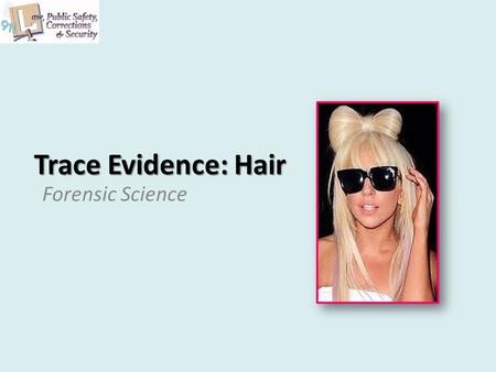 Trace Evidence: Hair Forensic Science. 2 Copyright and Terms of Service Copyright © Texas Education Agency, 2011. These materials are copyrighted © and.