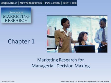 Marketing Research for Managerial Decision Making