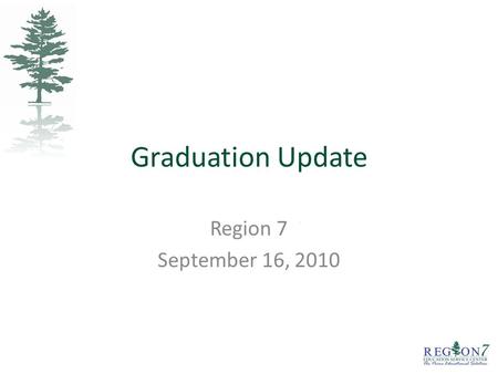 Region 7 September 16, 2010. 2 A Tale of Two Sciences Why People are Confused Students who enter Grade 9 in 2012-13 will no longer be able to take IPC.