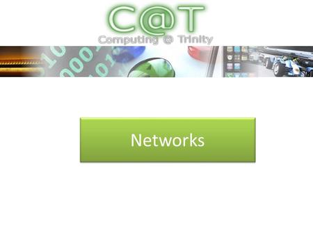 Networks. What is a Network? Two or more computers linked together so they can send and receive data. We use them for sending e-mails, downloading files,