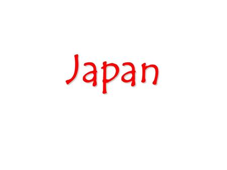 Japan. “The Japanese Version” List three things that called your attention/surprised you about the Japanese while watching the documentary… Why these?