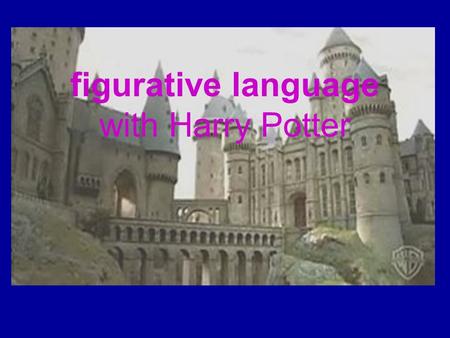 Figurative language with Harry Potter. Daniel Radcliffe has brown hair, green eyes, and a nice smile. OR Daniel has thick, shaggy, brown hair. His eyes.