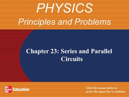 Principles and Problems