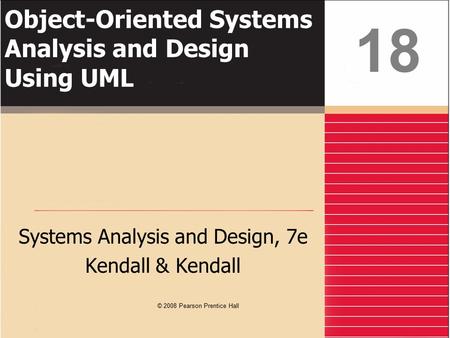 Object-Oriented Systems Analysis and Design Using UML