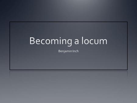 The next 30-45 mins… CCT Performers list Finding work Tayside locum group OOH Finance Question time.