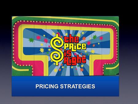 PRICING STRATEGIES. COMPETING AGAINST FREE APPS If your app does more than free app, you can charge Free apps can (yours or another) drive sales Free.