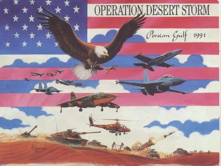 Crisis in the Middle East In 1990, Iraqi dictator Saddam Hussein invaded Kuwait, wanting to control of the oil- rich country. Many believed that this.