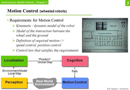 Motion Control (wheeled robots)