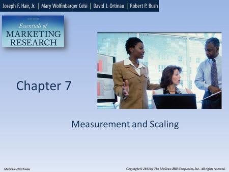 Measurement and Scaling