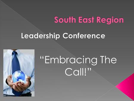 “Embracing The Call!”. Managers are people who do things right, while leaders are people who do the right thing. - Warren Bennis, Ph.D. On Becoming a.