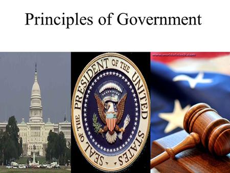 Principles of Government