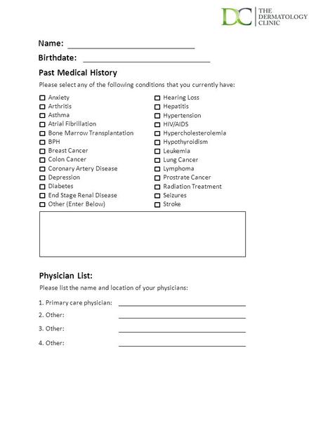 Anxiety Arthritis Asthma Atrial Fibrillation Bone Marrow Transplantation BPH Breast Cancer Colon Cancer Coronary Artery Disease Depression Diabetes End.