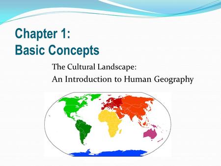 Chapter 1: Basic Concepts