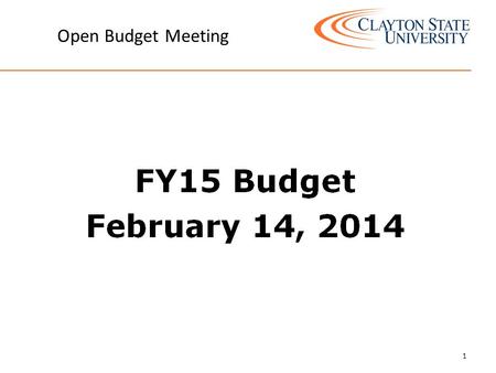 Open Budget Meeting 1. 2 State Appropriations Tuition & Fees Auxiliary Enterprises Major Repair & Renovation (MRR) Salaries and Wages Utilities Supplies.