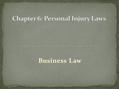 Business Law. Your neighbor Shana is using a multipurpose woodcutting machine in her basement hobby shop. Suddenly, because of a defect in the two-year.