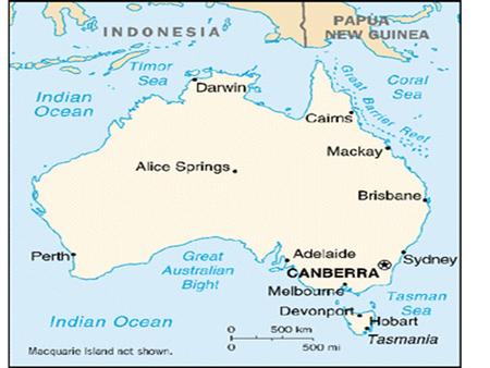 Australia Political Map AYERS ROCK (Uluru) Considered the largest solitary rock on the planet, its red sandstone surface smoothed by high winds.