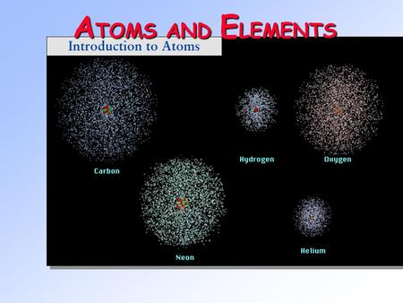 A TOMS AND E LEMENTS. Radioactivity One of the pieces of evidence for the fact that atoms are made of smaller particles came from the work of Marie Curie.