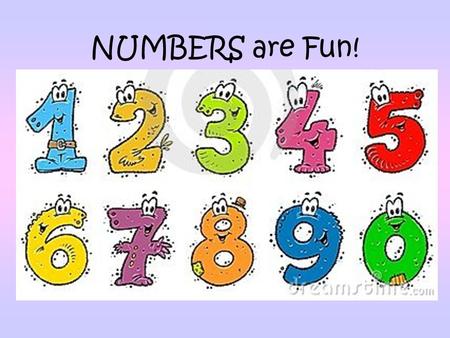 NUMBERS are Fun!.