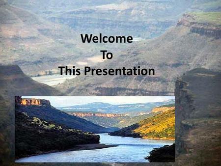 Welcome To This Presentation. Downscaling and Modeling the Climate of Blue Nile River Basin-Ethiopia By: Netsanet Zelalem Supervisors: 1.Prof. Dr. rer.nat.Manfred.