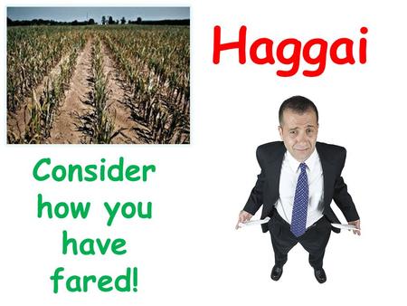 Haggai Consider how you have fared!. The Kings of Ezra 4 Effect on Temple Name in Ezra 4 Actual Name Length of Reign Issued decree to build temple Cyrus.