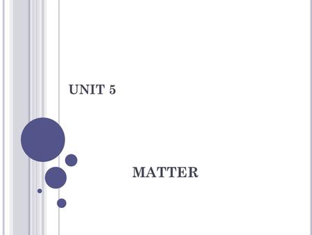 UNIT 5 MATTER. FREEZING Liquid water cools down zero degrees Celsius. It changes into ice. EVAPORATION Liquid water heats up. It changes into water vapour.