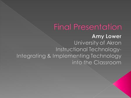  Who are my learners?  What do they need to learn?  What are my options?  What constraints do I have?  What will my assessment be?  What is the.