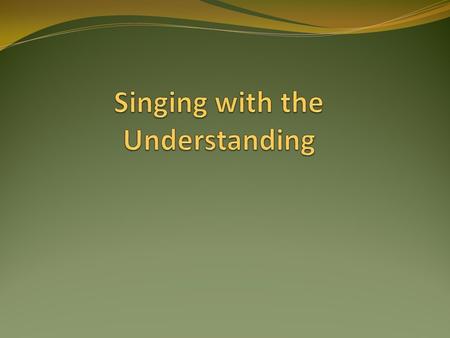 Singing with the Understanding Count Your Blessings Where the Soul Never Dies Where the Roses Never Fade Home of the Soul When all of God’s Singers Get.